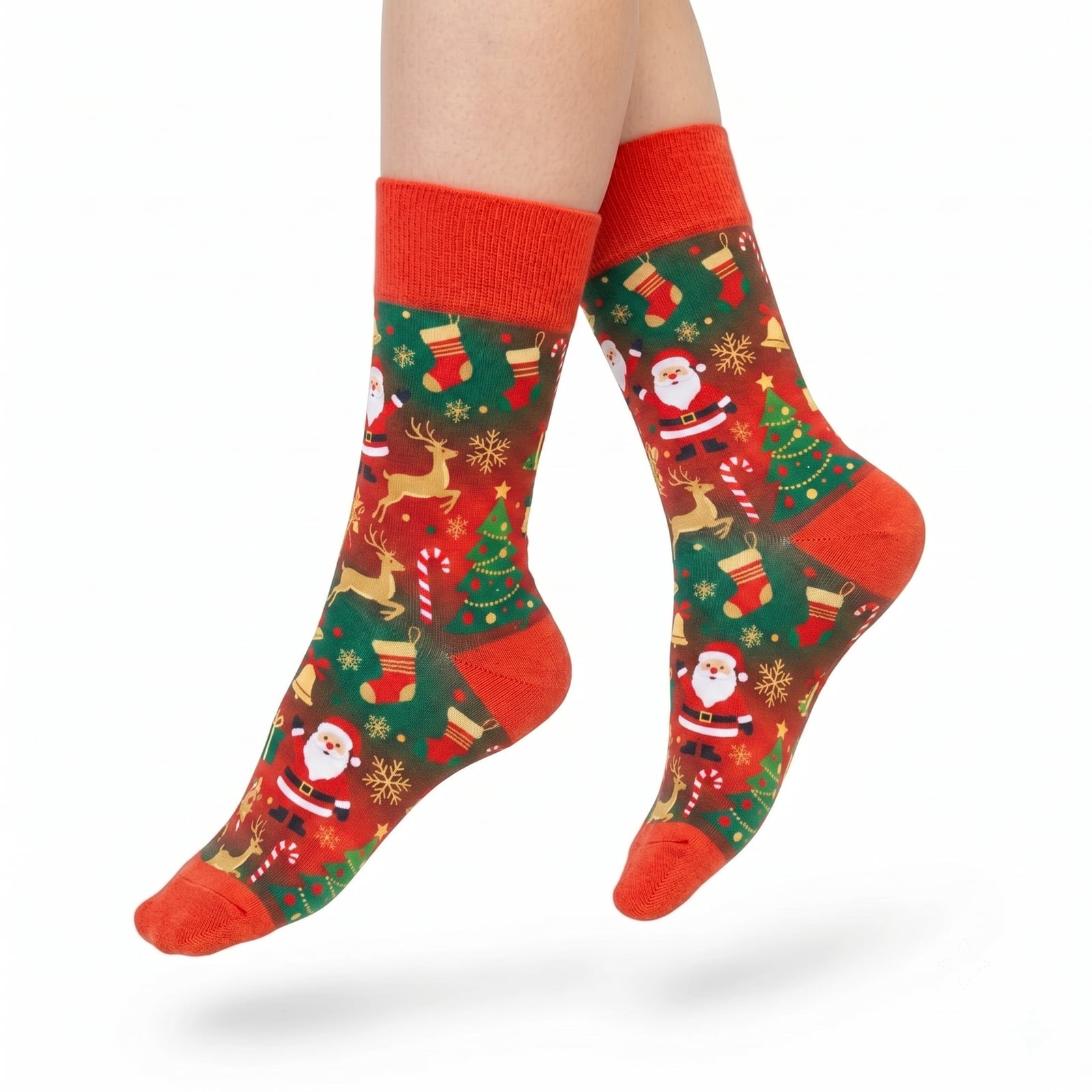 Christmas Print Socks